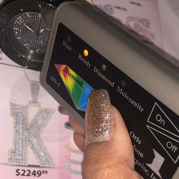 Real Diamond men watch not CZ best gift exclusive diamond Watch collection sale! - Picture 3 of 7